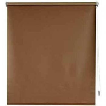 Blindecor Liso BK - Estor Enrollable Opaco, 107 x 180 cm, Marrón