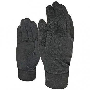 Level Silk Guantes, Hombre, Black, XS