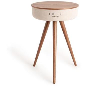 Mesa Altavoz 360º Bluetooth con Carga Inalámbrica y Sonido Omnidireccional