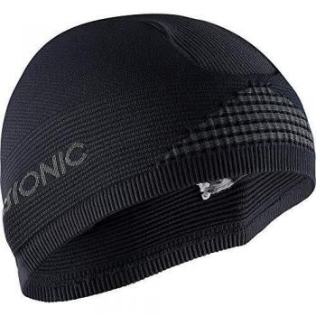 X-Bionic Helmet Cap 4.0 Tapa Térmica Sombrero, Unisex Adulto, Black/Charcoal, 1
