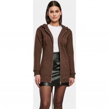 Urban Classics Women's Fleece Sweat Parka - Brown