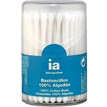 INTERAPOTHEKE BASTONCILLOS ALGODON 100U