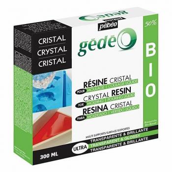 Kit de Resina Cristal Orgánica Transparente - 300 ml
