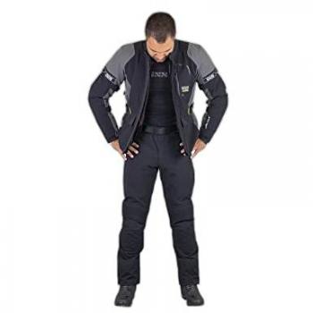 Pantalón de moto IXS Laminat ST-Plus Negro características: pantalones textiles, impermeables, con protección en rodillas y caderas, ajuste cómodo, material duradero