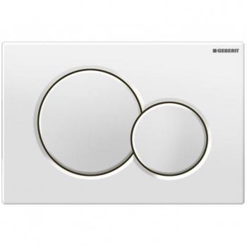 Geberit SIGMA 01 Dual Flush Plate, White (115.770.11.5)