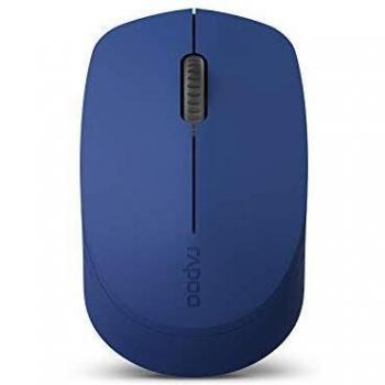Ratón Óptico Inalámbrico Multi-Modo Rapoo M100 Silencioso Ambidextro 1300 DPI Azul