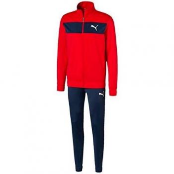 PUMA Techstripe Tricot Suit Cl Chándal, Hombre, Puma Black, S