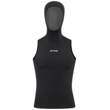 Chaleco de Neopreno Orca Heatseeker Hood negro - L, con capucha, diseñado para natación en aguas abiertas