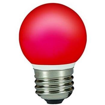 Sylvania 0026887 Bola ToLEDo IP44 LED rojo Bombilla E27