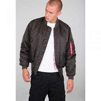 Alpha Industries Men's MA-1 Bomber Jacket - Navy Flight Jacket, XS