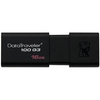 Kingston DT100G3/16GB DataTraveler 100 G3 - Memoria USB de 16 GB, USB 3.0