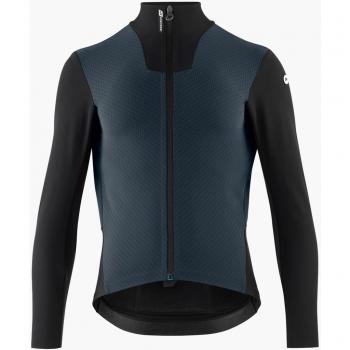 Assos MILLE GT HASHOOGI Winter Jacket S11 Torpedo Grey Hombre Gris - Chaqueta de invierno para ciclismo, color gris oscuro, talla S, con tecnología avanzada para aislamiento y confort en climas fríos