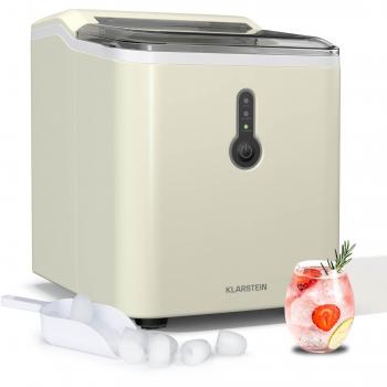 Máquina de Cubitos de Hielo Klarstein ChillOut | 12 kg/día | 9 cubitos en 8 minutos | 120 vatios | Depósito de agua 1.5 L