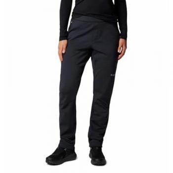Pantalón largo Softshell de senderismo para mujer Columbia Vast Canyon de talle alto negro - S