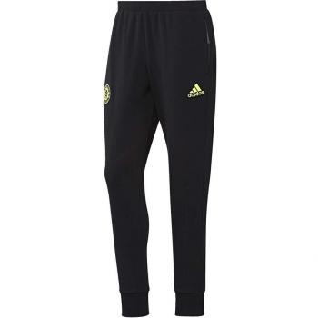 adidas Chelsea Swt Pnt Co - Pantalón para hombre, color negro / rojo / amarillo, talla L
