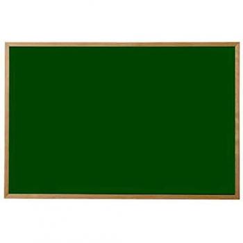 Pizarra Verde con Marco de Madera 40x60 cm para Tiza Bi-Office