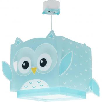 Lámpara colgante infantil Dalber Little Owl Búho con diseño de búho, luz cálida, material de alta calidad, apta para habitaciones infantiles y decoración temática