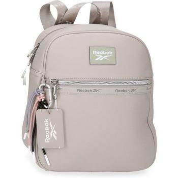 Reebok - Mochila Tina adaptable a trolley 28 cm con capacidad para 7L, color gris