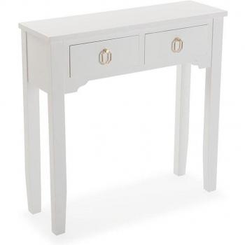 Mesa de entrada con 2 cajones Versa Kanna