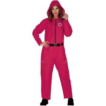 Disfraz de Guardia del Juego del Calamar para Mujer Adulta Talla S