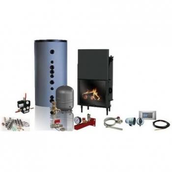 Chimenea wasserführend Edil Chimenea h2oceano 28 Paquete completo