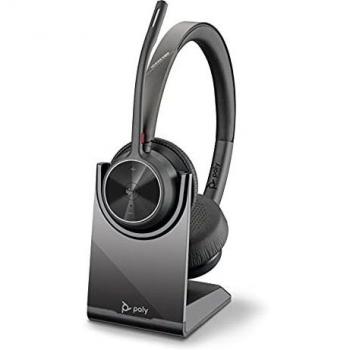 Poly - Voyager 4320 UC Wireless Headset + Charge Stand