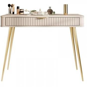 Consola Beige Versoe 110 con Cajones, 101 x 78 x 38 cm