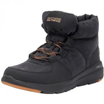 Botas de Mujer Skechers Glacial Ultra-Trend Up 144194, Color Negro, Talla 38, con Acolchado en el Tobillo