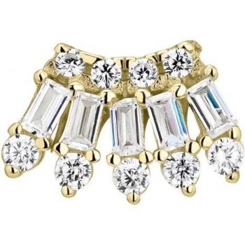 Piercing Suila de Plata 925 con baño de oro 18k