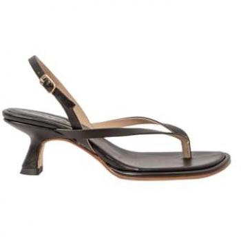 Sandalias Neosens de Piel para Mujer con Tacón de 6cm - Color Negro, Modelo S3166, Casual y Fiesta