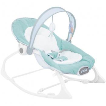Olmitos- Hamaca multifunción para bebés - Hamaquita 2 en 1 con balancín Mecedora de 0 a 18 kg - vibración y Sonido - Incluye Arco de Jug