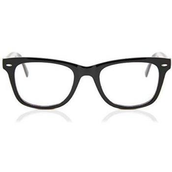 Gafas Cuadradas Montura Completa de Plástico Marrón para Hombre - SmartBuy Collection