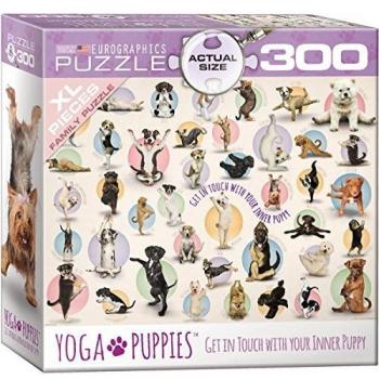 Eurographics 8300-0992 Yoga Puppies Puzzle
