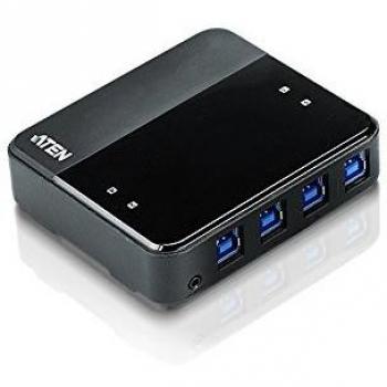 Aten US434 Negro interruptor KVM - Periférico de entrada
