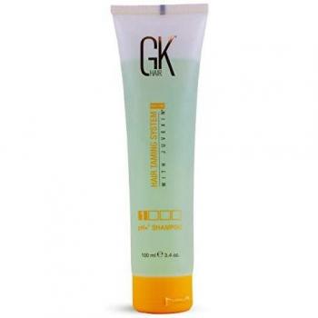 GK HAIR Global Keratin pH+ Pre-Treatment Clarifying Shampoo 100ml - Champú de limpieza profunda con aloe vera, vitaminas y aceites naturales