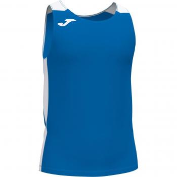 Camiseta de tirantes Joma Record II para hombre, color royal blanco