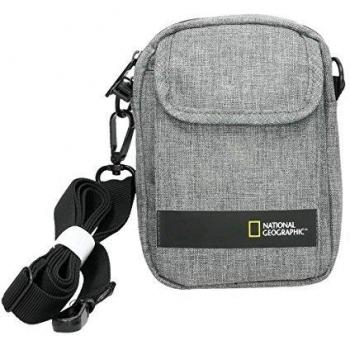 Bolsito cartera hombre National Geographic gris claro