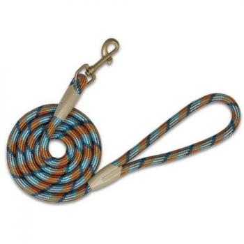 Correa de Cuerda para Perro PIEMONTE Azul M-L (12mm x 150cm)