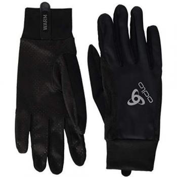 Odlo Aeolus - Guantes, otoño/Invierno, Unisex Adulto, Color Negro, tamaño Extra-Large