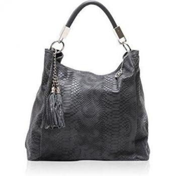 Carla Ferreri Bolso asa al hombro Clásico Gris