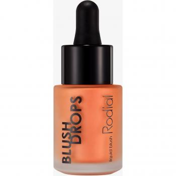Rodial Blush Drops - Apricot Sorbet, Liquid Blusher and Lip Gloss, adds moisture and shine, 15 ml