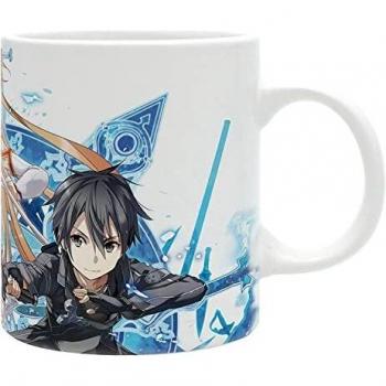 Taza Sword Art Online 320ml Asuna y Kirito - Merchandising Oficial - Regalos Originales