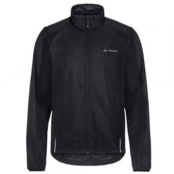 Vaude Chaqueta Dundee Classic ZO Cortavientos Ciclismo Hombre Negro XL