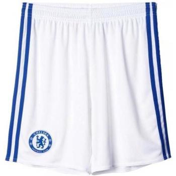 adidas Chelsea Fc 2015/16 3 Sho Y - Pantalón corto para niños de 11-12 años, color blanco / azul