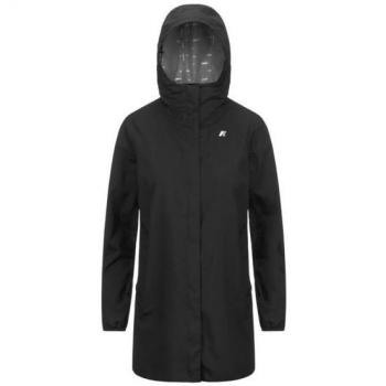 K-Way Sophie Eco Stretch Dot Women's Rain Jacket - Size 8