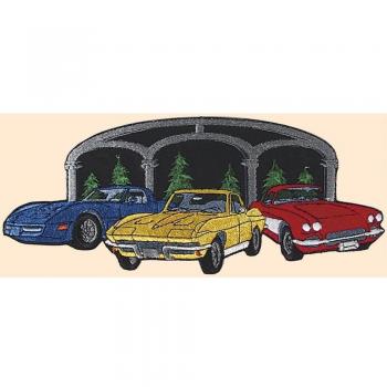 Espalda de parches parche bordado parche - coche coche de garaje de Casa - tamaño aprox 26 cm x 11 cm
