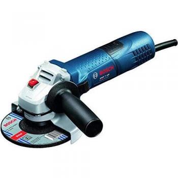 Bosch Professional GWS 7-125 - Amoladora angular sin disco, Color Azul