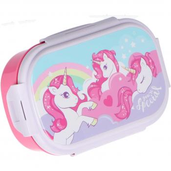Lonchera Unicornio con Cubiertos - Eres Especial