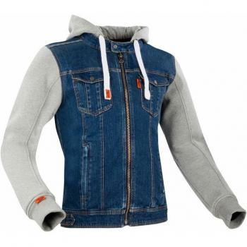 Chaqueta textil de moto Segura Jessy Azul (M)