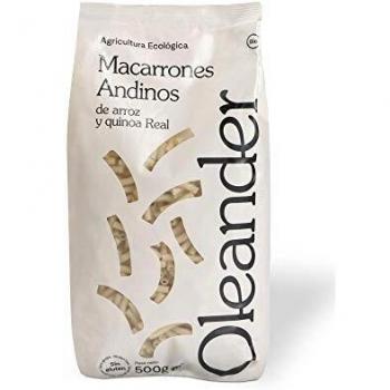 MACARRONES ANDINO de arroz y quinoa 500gr.